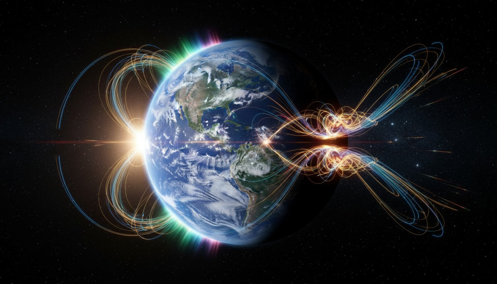 Earth's Magnetic Shield: Open for Business
