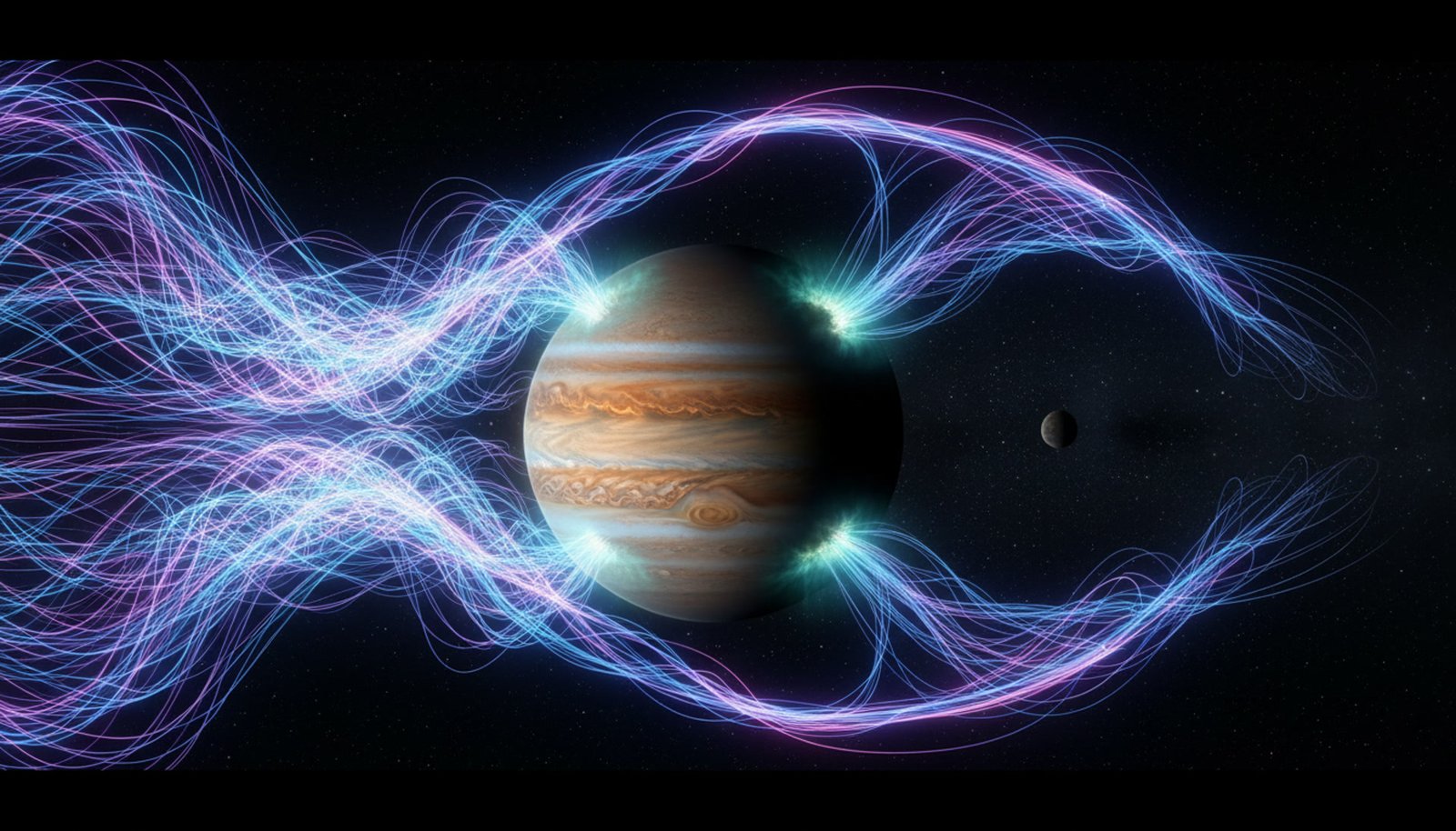 Jupiter's Wild, Helical Magnets